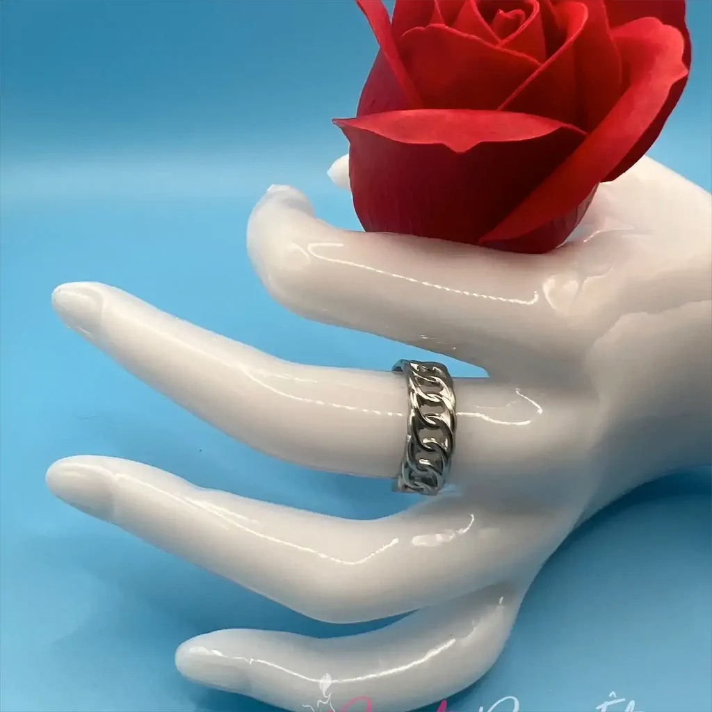 Nakupenda – Bague ” Style Gourmette ” – Nakupenda