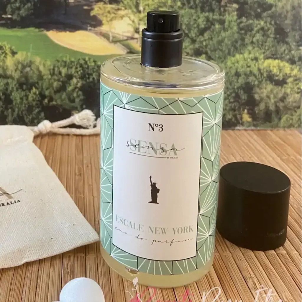 Eau de Parfum Escale New York Sensa by Eskalia - flacon 100ml spray aux notes de cerise pomme et vanille