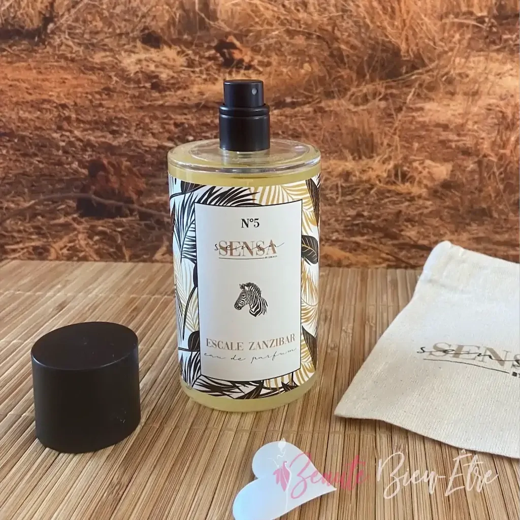 Eau de Parfum Escale Zanzibar Sensa by Eskalia - flacon 100ml notes ananas coco