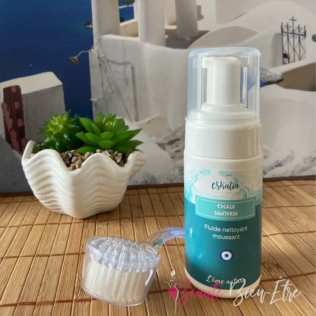Fluide Nettoyant Moussant Eskalia Escale Santorin flacon pompe 100ml
