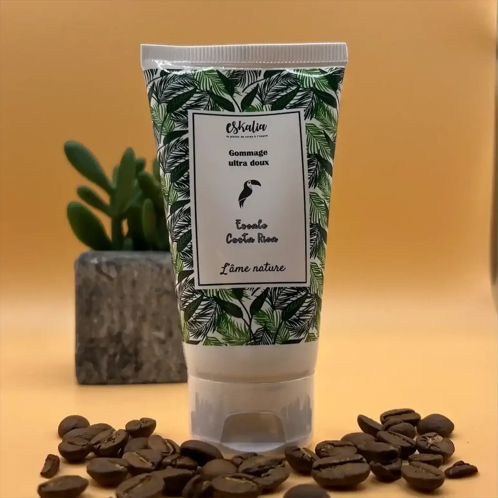 Gommage Ultra Doux Eskalia Escale Costa Rica - exfoliant visage sans grains peaux sensibles 50ml