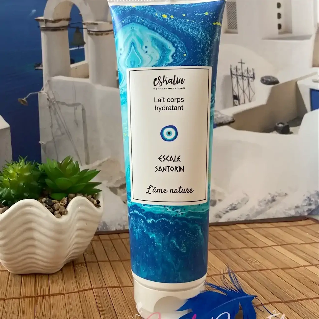 Lait Corps Hydratant Eskalia Escale Santorin 250ml - Soin hydratant papaye pamplemousse