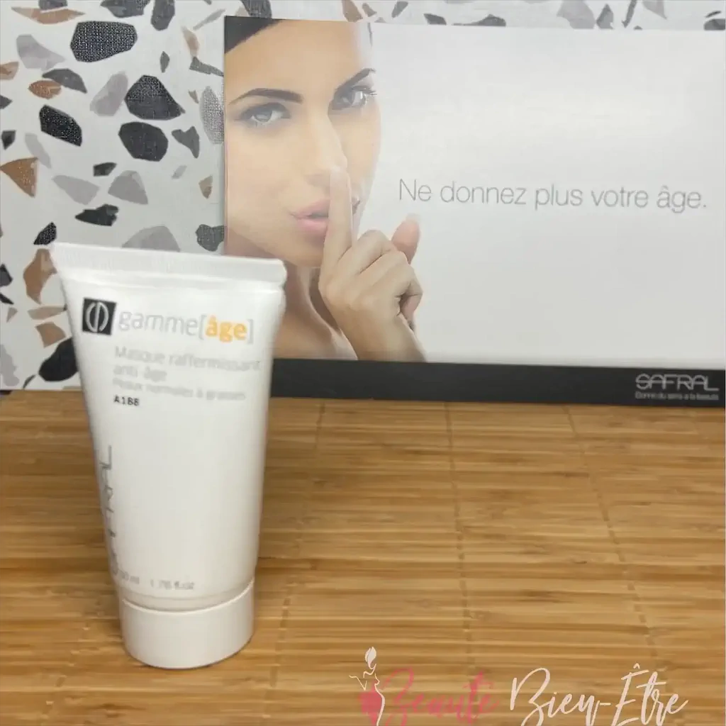 Masque Raffermissant Anti-Âge Safral A188 Gamme Age 50ml – soin visage fermeté et éclat peau mature