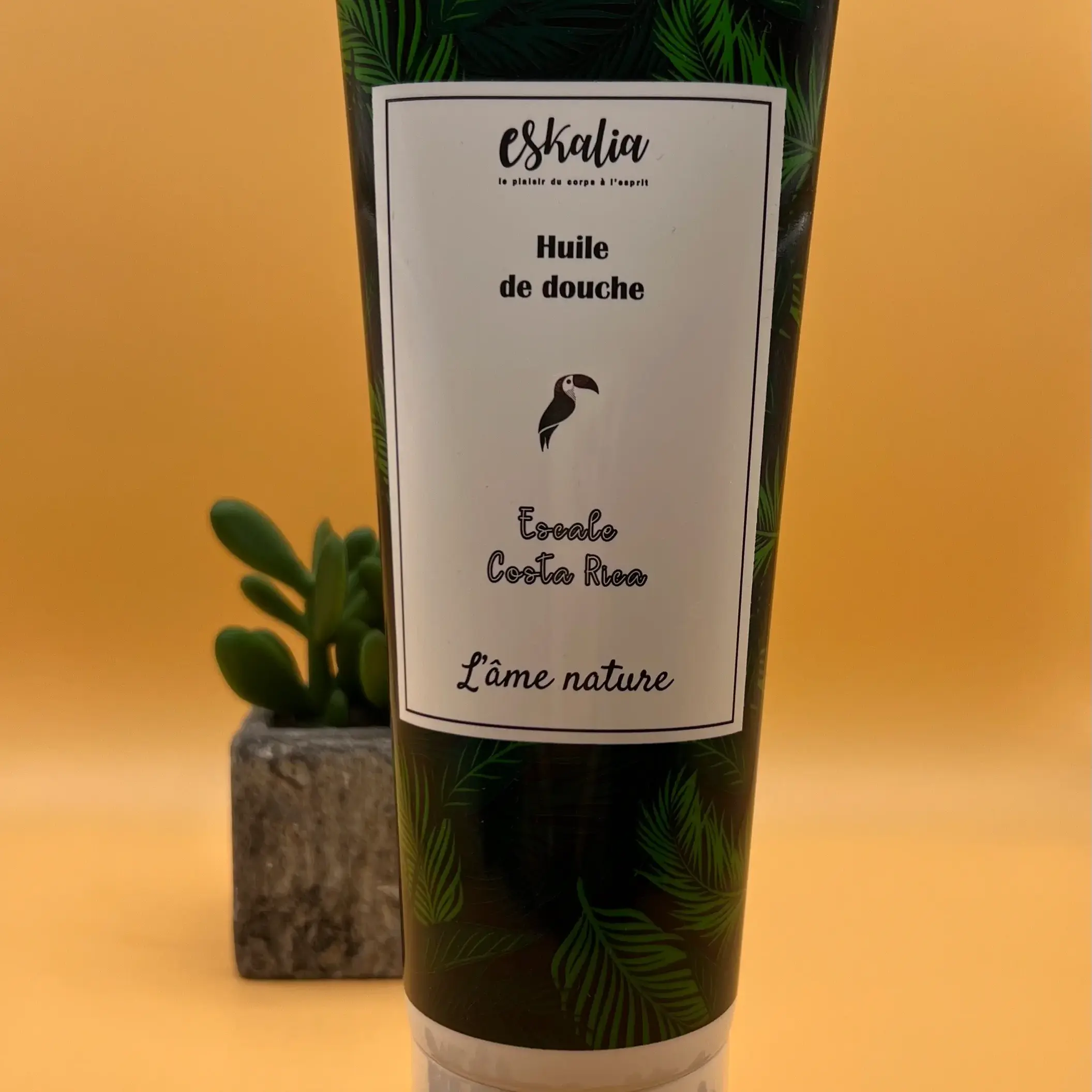 Huile de Douche Eskalia Escale Costa Rica 250ml - soin lavant sans sulfate coco bergamote vanille