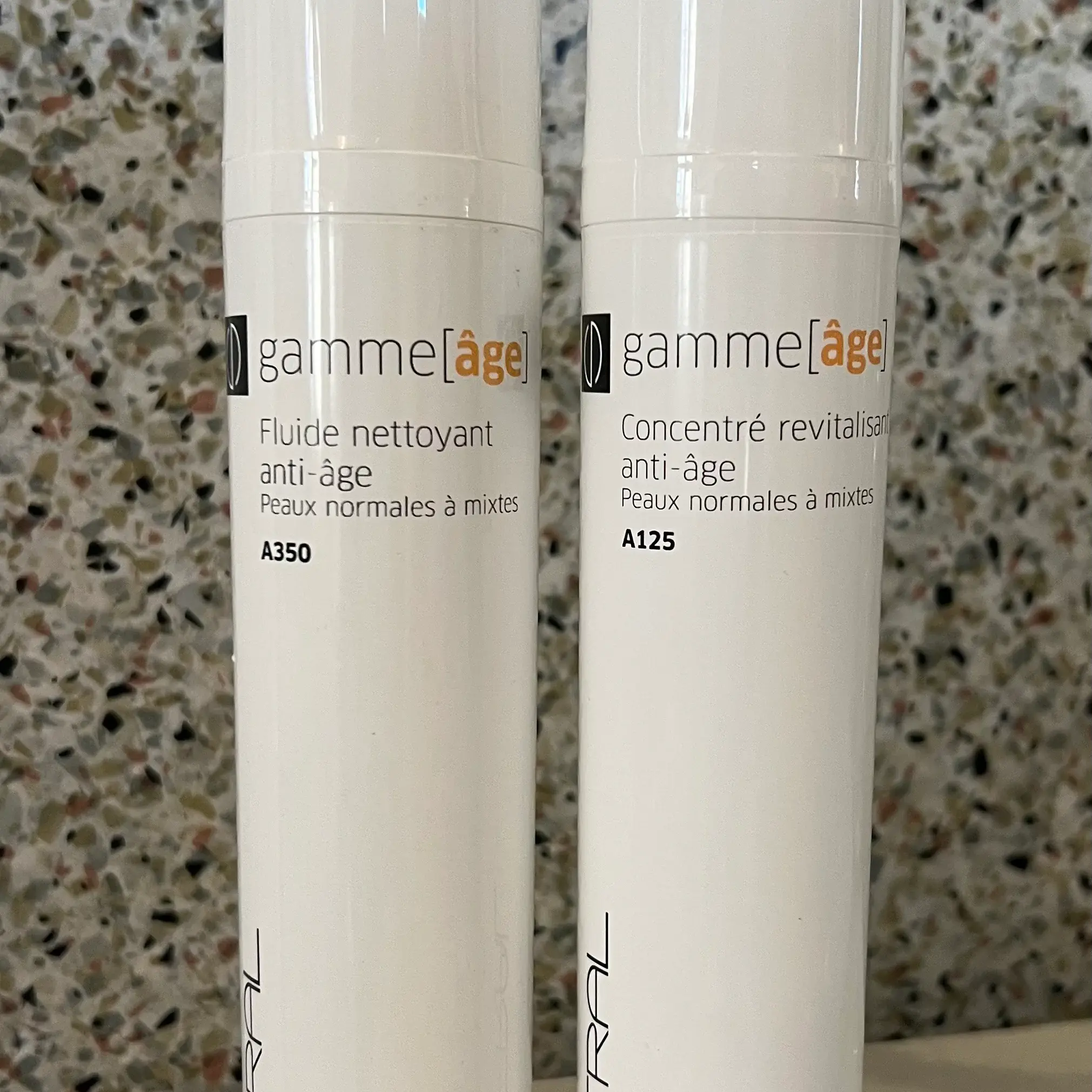 Safral Duo Anti-Âge A350 Fluide Nettoyant et Concentré Revitalisant gamme Age 2x150 ml