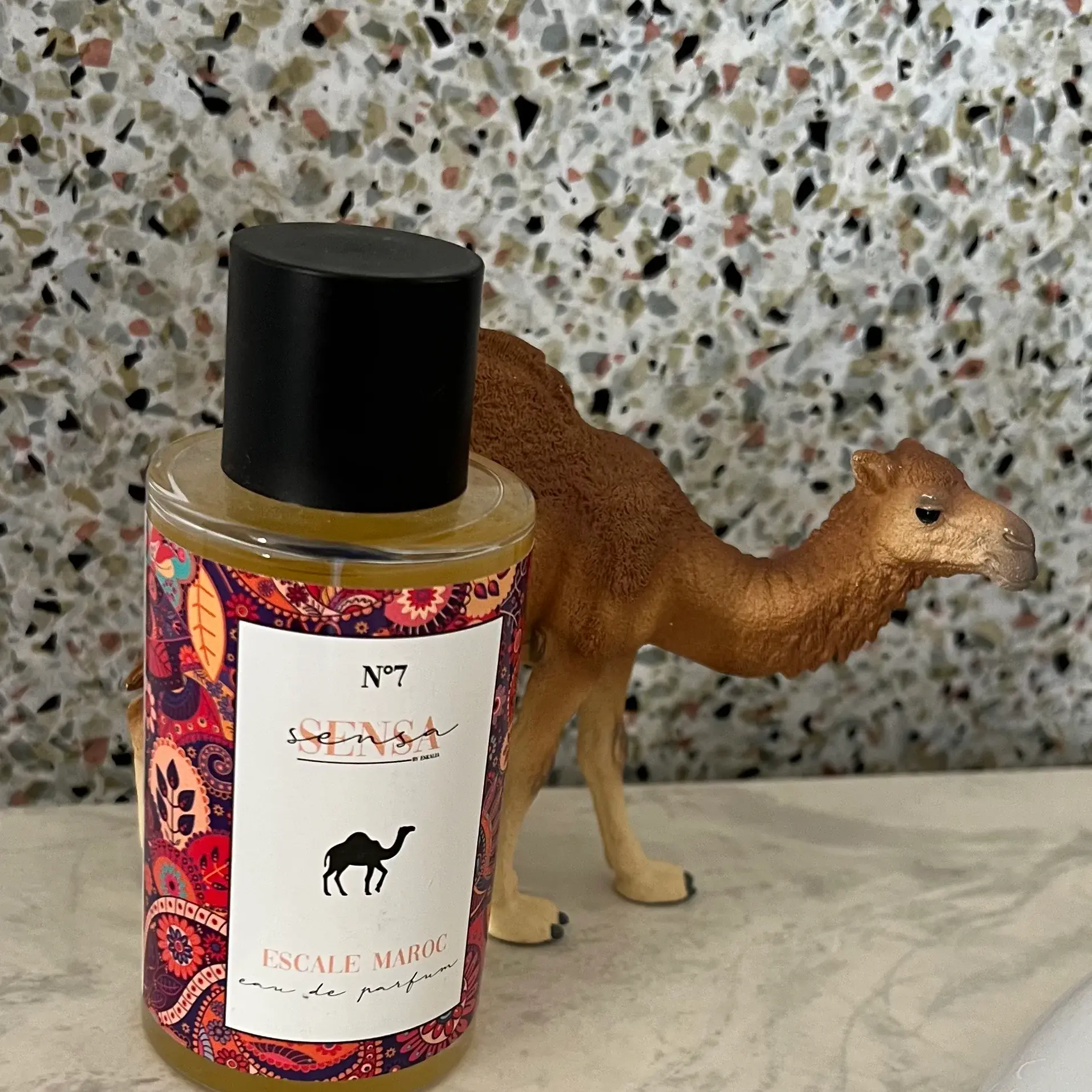 Eau de parfum Escale Maroc n°7 Sensa by Eskalia flacon 100 ml parfum oriental framboise jasmin vanille