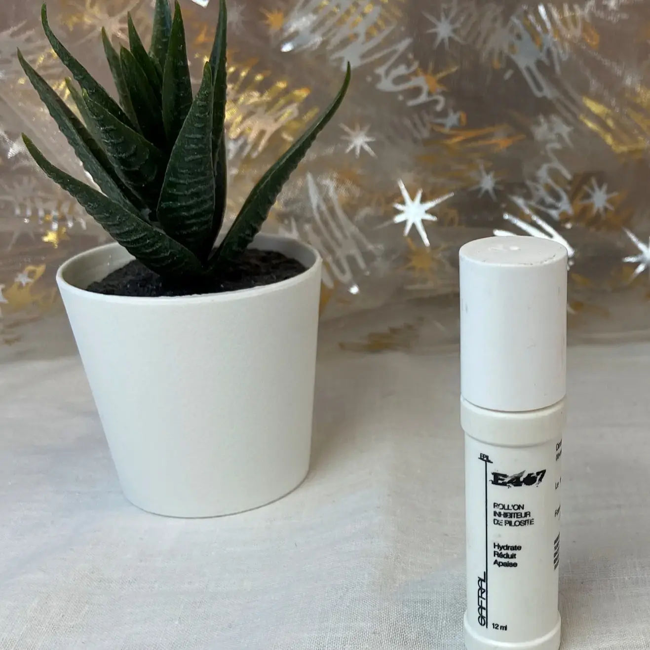 Roll-on visage Safral E467 inhibiteur de pilosité à la truffe noire du Périgord — soin anti-repousse poils