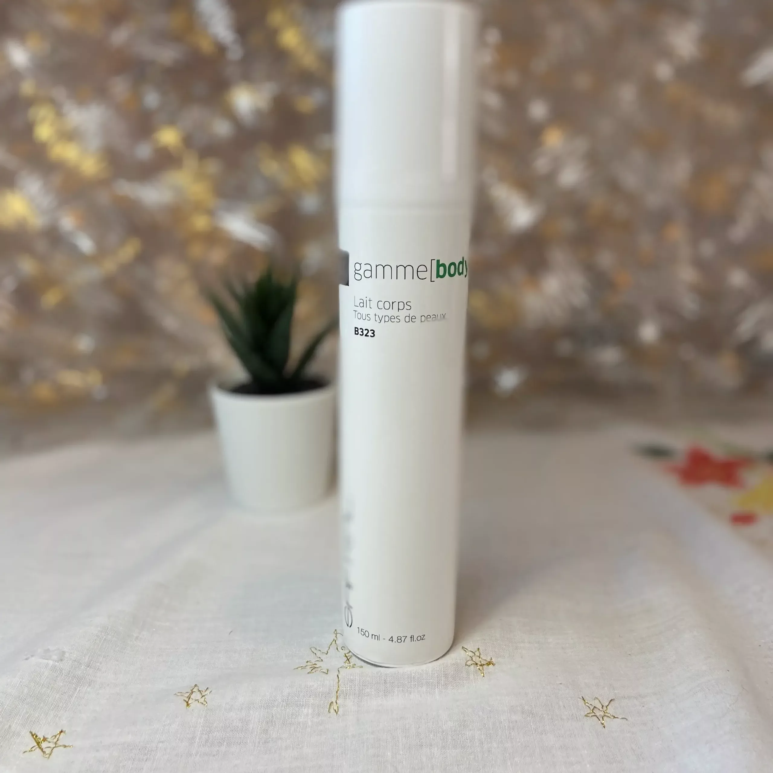 Lait corps hydratant Safral B323 gamme Body 150 ml — soin professionnel hydratation intense