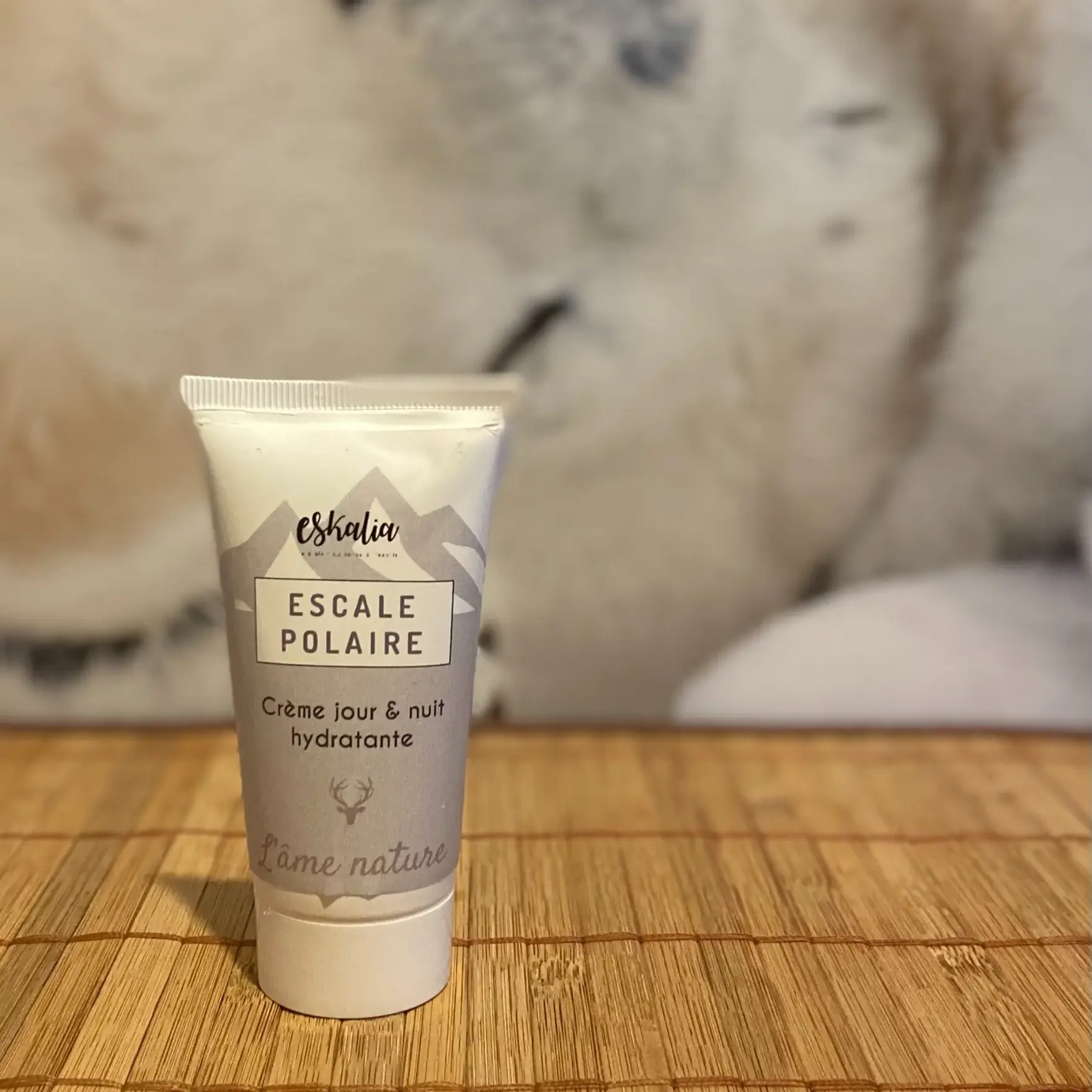 Crème hydratante jour et nuit Eskalia Escale Polaire 50ml - soin visage peaux sensibles