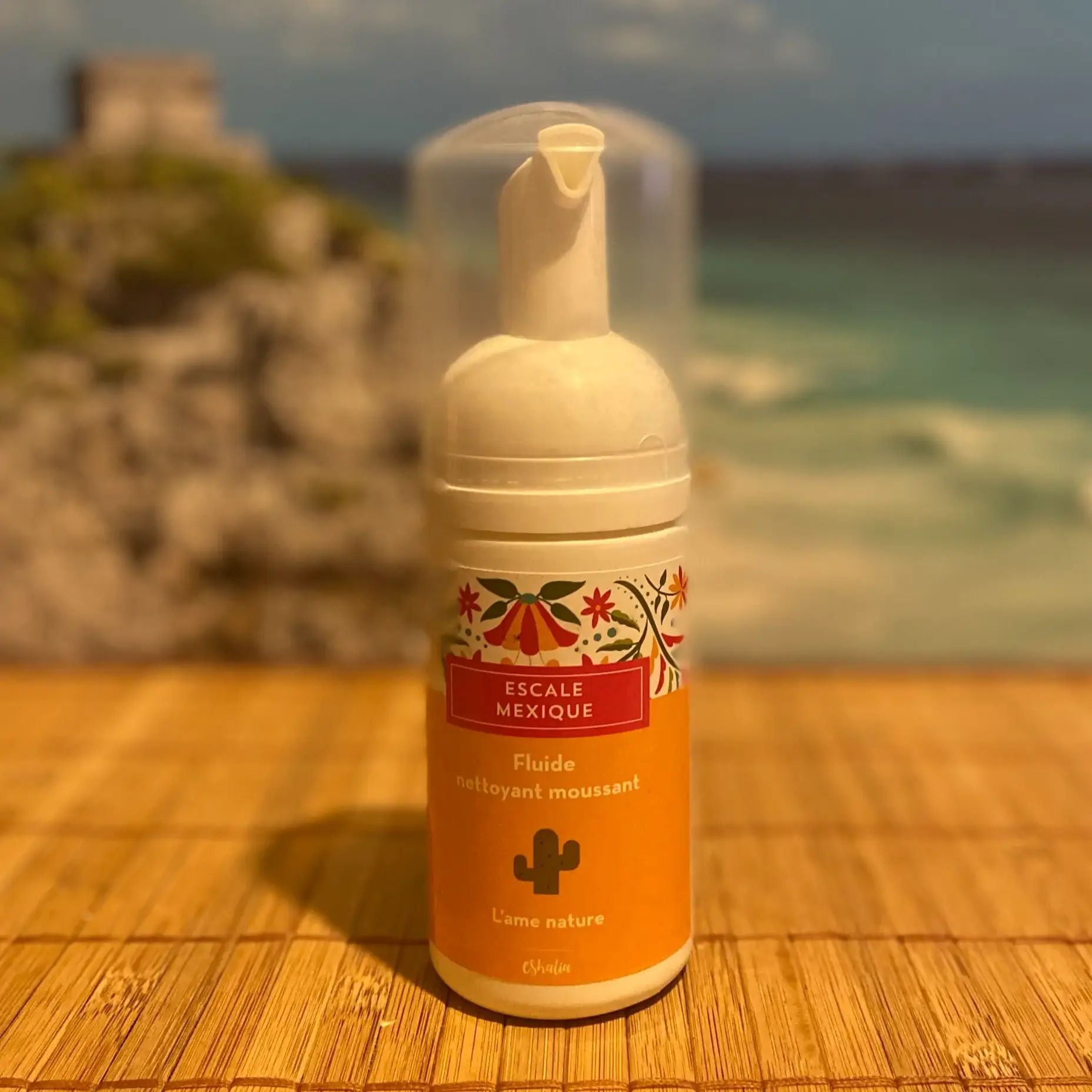 Fluide Nettoyant Moussant Eskalia Escale Mexique - nettoyant visage sans sulfate