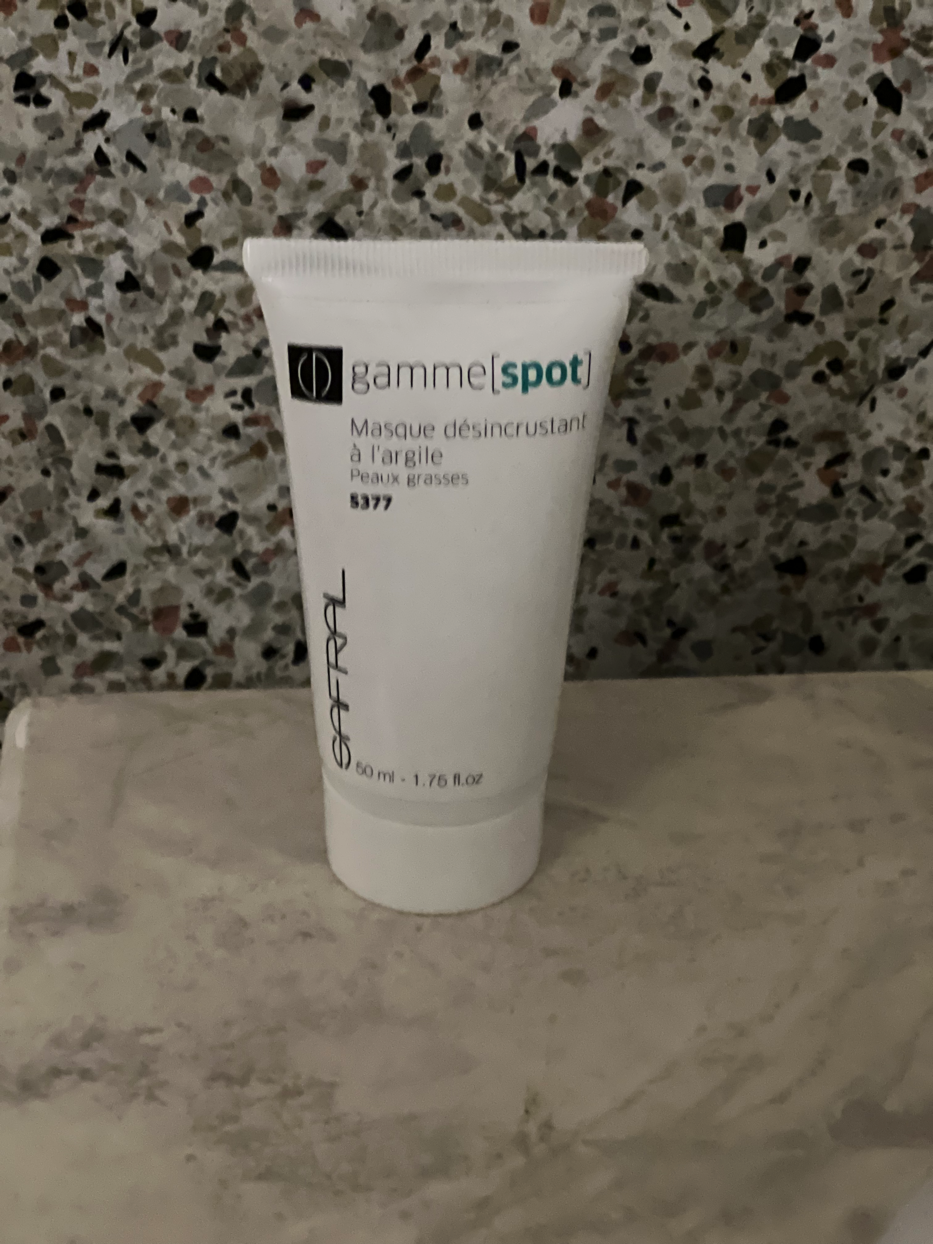 Masque désincrustant Safral S377 gamme Spot 50ml soin purifiant visage peau grasse