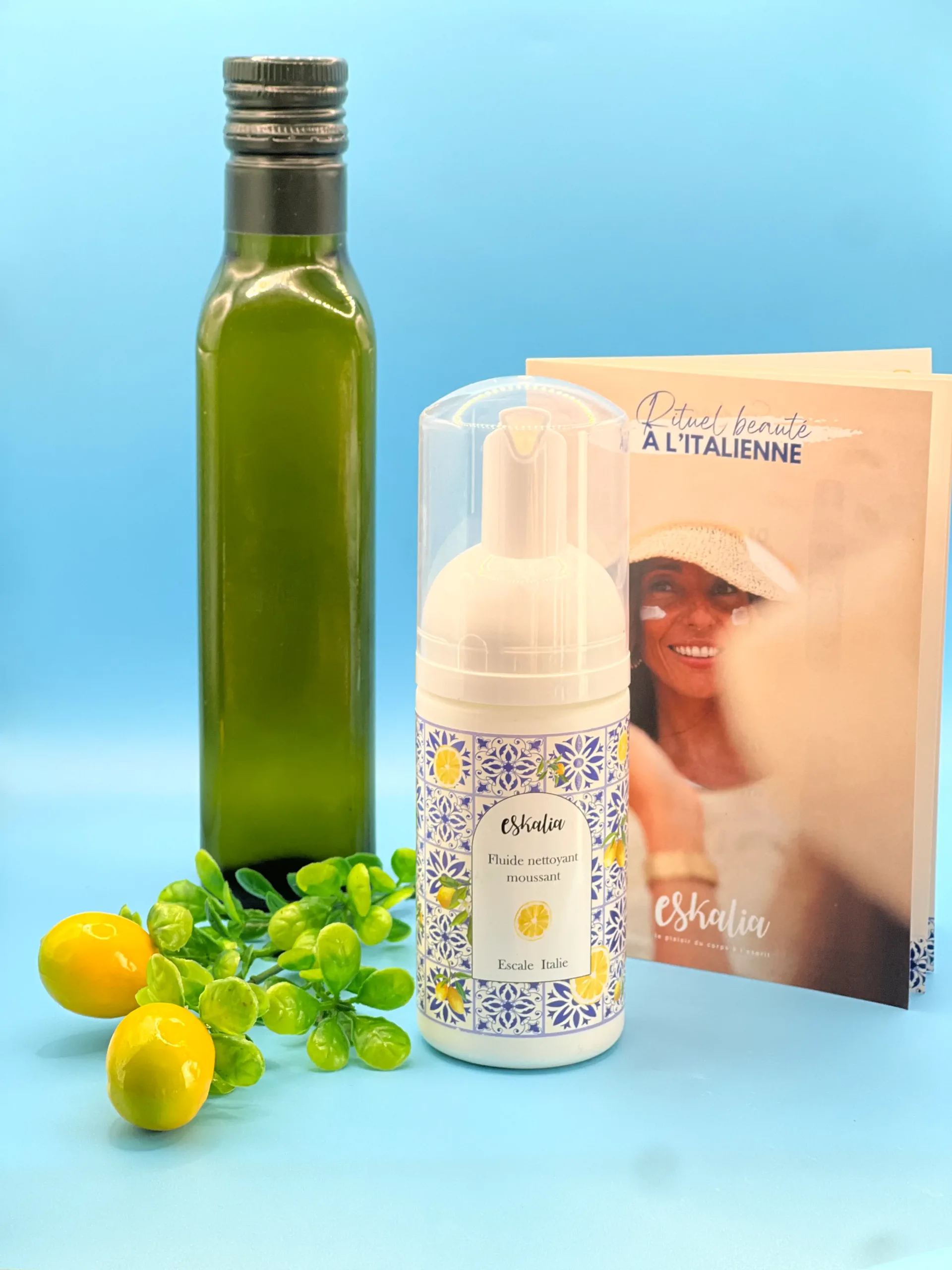 Eskalia Fluide Nettoyant Moussant Escale Italie 100ml - nettoyant démaquillant visage sans sulfate